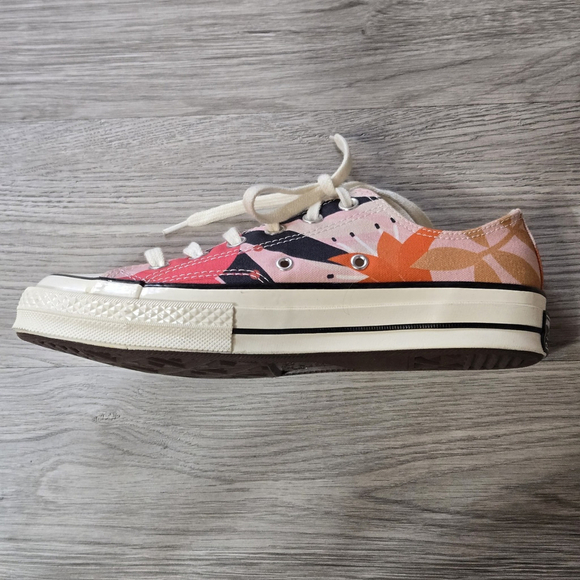 Converse Chuck 70 Low Floral Womens 9 Canvas Classic Sneakers Streetwear NWOB - Picture 6 of 10